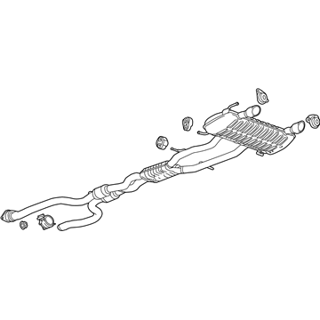 2019 Cadillac CTS Exhaust Pipe - 84399115