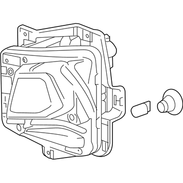 2019 Chevy Blazer Headlight - 84788647