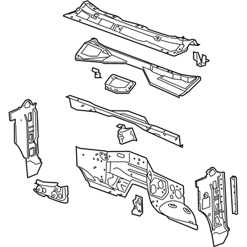 GMC 25847532 Panel Assembly