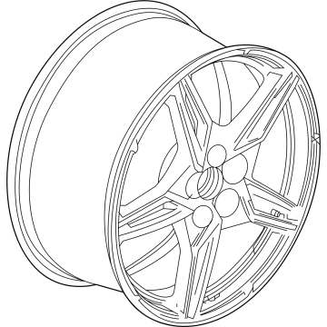 2024 Chevy Corvette Spare Wheel - 84785085