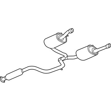 Buick 25808149 Muffler & Pipe