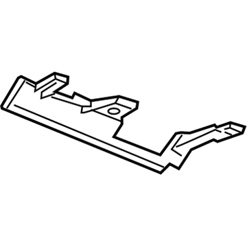 GM 84379858 Deflector Assembly, U/B Rr Air