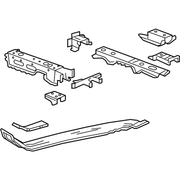 Buick 22975358 Crossmember Assembly