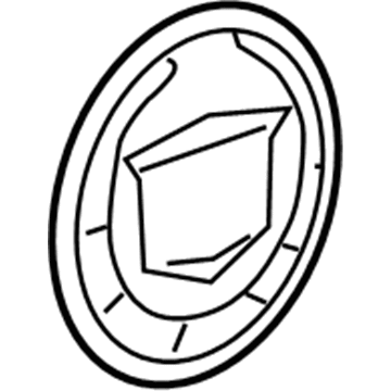 Cadillac 22984656 Emblem