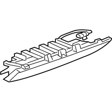 GM 95174176 Airbag,Instrument Panel Lower *Pewter