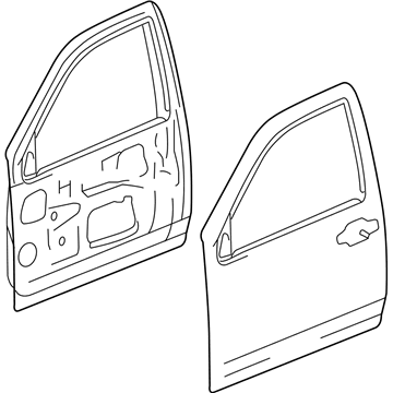 GMC 19120048 Door Shell