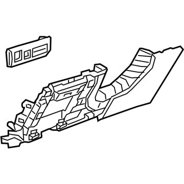 Cadillac 84939681 Knee Bolster