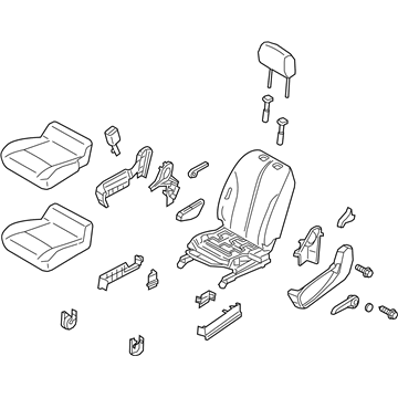 GM 19317837 Seat Pkg,Driver