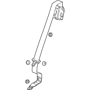 GM 42728324 Retractor Kit, R/Seat Ctr Belt *Black