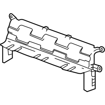 GM 42532807 Baffle, Radiator Air Upper