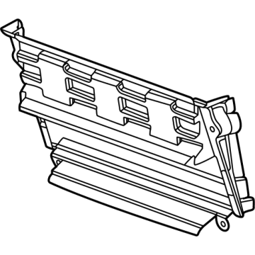 GM 84774136 BAFFLE-RAD AIR FRT LWR