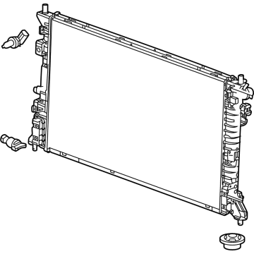 GMC 84601193 Radiator Assembly