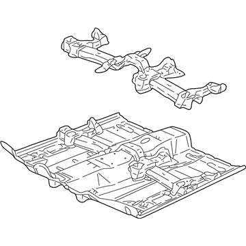 2000 Saturn LW2 Floor Pan - 21992682