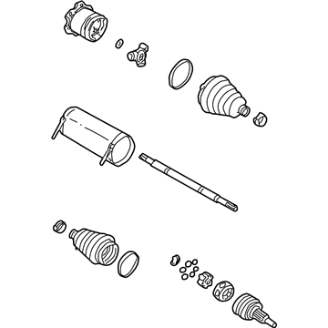 Cadillac 85126785 Axle Assembly