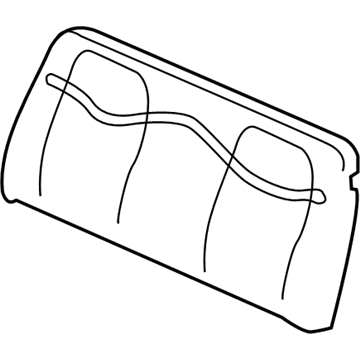 Chevy 19127773 Seat Back Pad