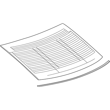 GM 22983076 Window Assembly, Rear