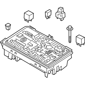 Buick 39102255 Fuse & Relay Box