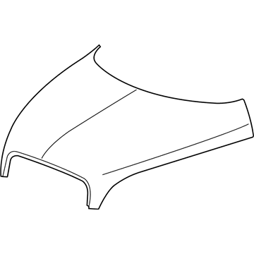 Chevy 15838687 Hood