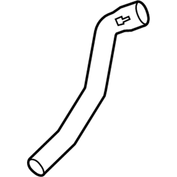 2014 Chevy Camaro Radiator Hose - 23108066