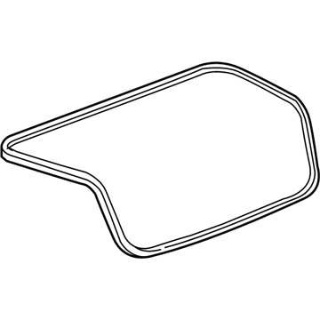 GM 25823132 Weatherstrip Assembly, Rear Compartment Lid