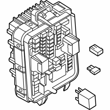 Cadillac 84932405 Fuse & Relay Box