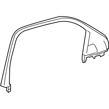 GM 22978030 Molding Assembly, Front Side Door Window Garnish