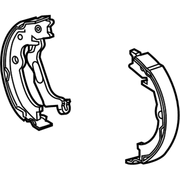 Chevy Spark EV Brake Shoe - 95280779