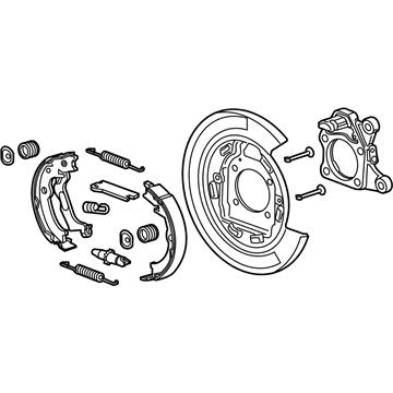 GM 95466036 Brake Assembly, Rear