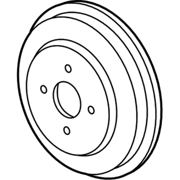 Chevy Spark EV Brake Disc - 95466043