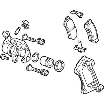 Chevy Spark Brake Calipers - 95939883