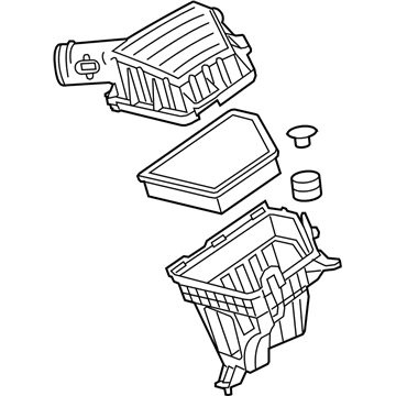 Chevy 92230374 Air Cleaner Assembly