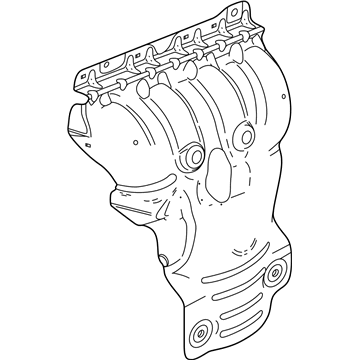 Chevy Cruze Exhaust Heat Shield - 25195633