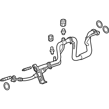 Cadillac 23323370 Rear A/C Tube