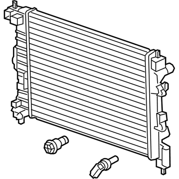 2014 Chevy Sonic Radiator - 95316047