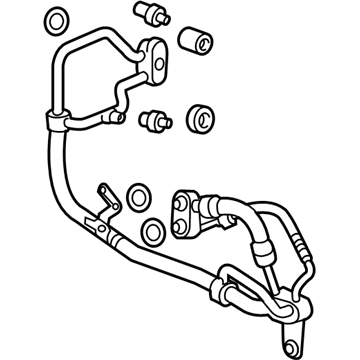 Chevy 95333581 Evaporator Tube