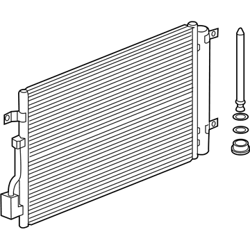 2014 Chevy Spark EV A/C Condenser - 22960940