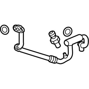 Chevy Spark EV A/C Hose - 95366493