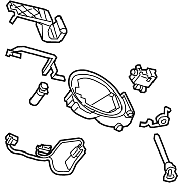 Cadillac 22888025 Fuel Pocket