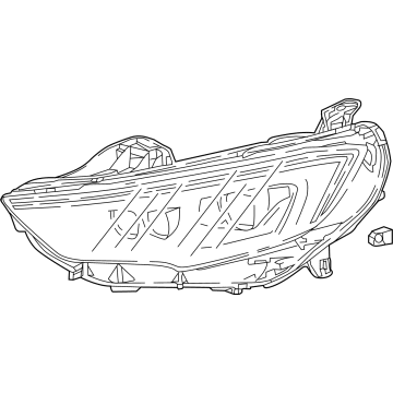 GM 39217216 Headlamp Capsule Assembly