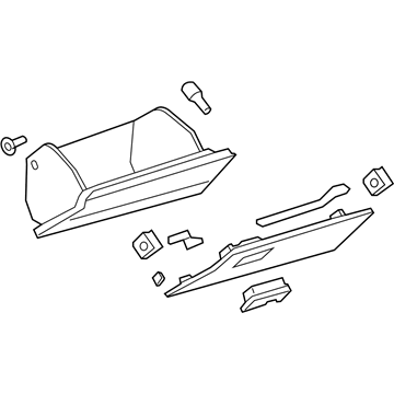 Chevy 22943366 Glove Box Assembly