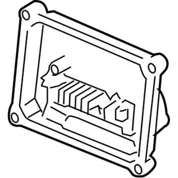 Chevy Suburban 1500 ABS Control Module - 25853666