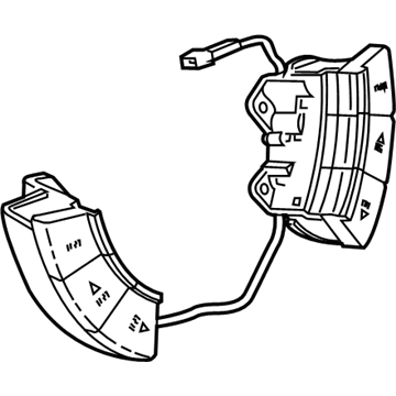 Pontiac 92148380 Radio Switch