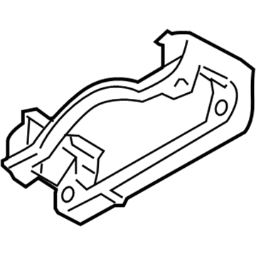 2009 GMC Sierra 2500 HD Brake Caliper Bracket - 25997056