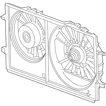 Chevy 15788745 Fan Assembly