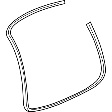 GM 10350444 Weatherstrip Assembly, Lift Gate