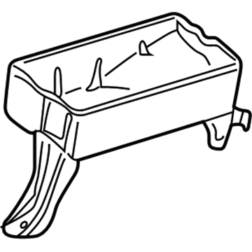 Cadillac 25648869 Fuse & Relay Box Bracket