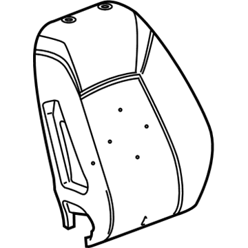 GM 39088095 Pad Assembly, Front Seat Back