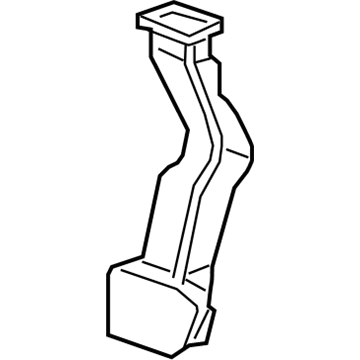 GM 22885833 Duct Assembly, Auxiliary A/C Air Outlet