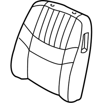 GM 88898162 COVER, Front Seat Back and Back of Back