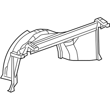 GM 84372589 Shroud, Engine Coolant Fan Upper